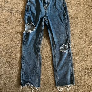 OAK + FORT dark wash jeans